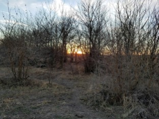 Sunset/huntset in Republican County.
